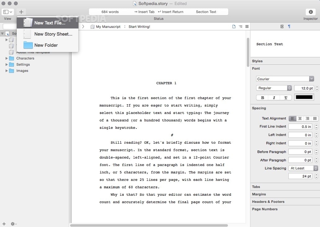 screenplay software mac free
